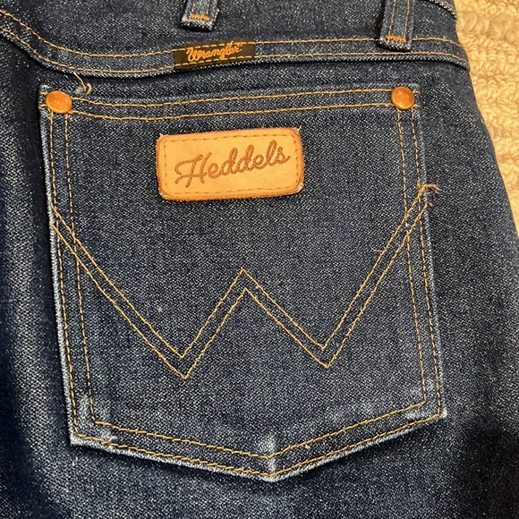 HEDDELS Limited Edition Wrangler 13MWZ Jeans 31x33 - Picture 8 of 9